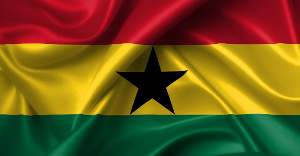 Ghana Flag New Old