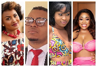 Nana Ama, Bishop Obinim , Efia Odo and Moesha