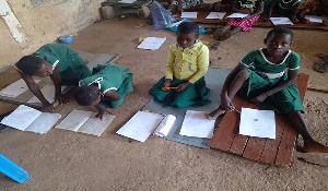 School Children In Eggu RC Primary