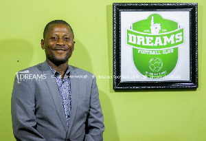 Dreams FC assistant coach Wilfred Dormon