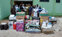 Ga East Assembly delivers medical items for running Boi Clinic