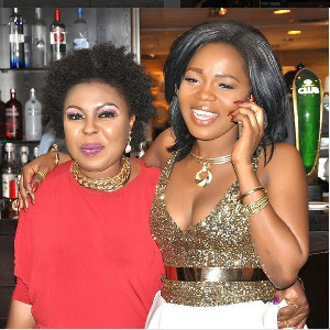 Afia Schwarzenegger and Mzbel