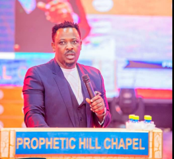 Founder and leader of the Prophetic Hill Chapel, Prophet Nigel Gaisie