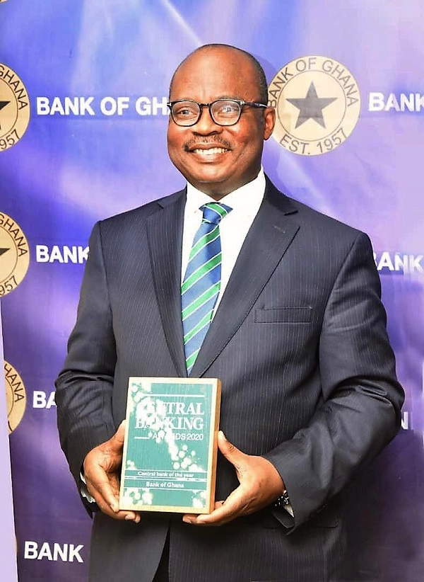 Governor of the Bank of Ghana, Dr. Ernest Addison