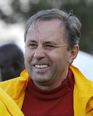 Milovan Rajevac Smiles 02Oct2010