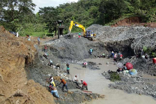 Government has launched a fight against illegal small scale mining (galamsey) in the country