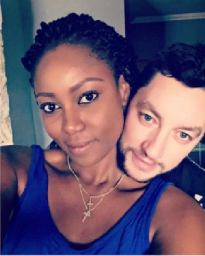 Yvonne Nelson and Jamie Roberts - Yvonne's baby daddy