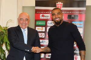 Boateng is the 11th new signing of this season for Monza