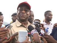 Minister of Lands and Natural Resources, John Peter Amewu