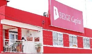 Beige Bank