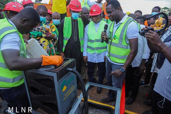 Deputy Minister for Lands and Natural Resources, George Mireku Duker