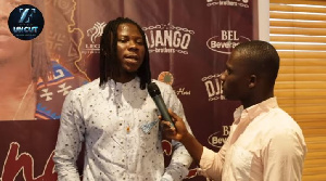 Dancehall artiste, Stonebwoy and Blogger ZionFelix