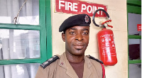 PRO for Ashanti Regional Command of the Ghana National Fire Service, ADO 2 Daniel Antwi