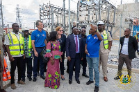 Vice President of Ghana, Mahamudu Bawumia and the Millennium Challenge Corporation board