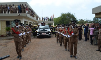 The ceremony honoured for Dr Albert Brown Gaisie, the Former Chief Fire Officer.