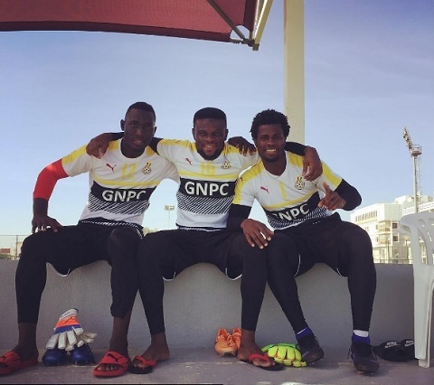 From Left: Richard Ofori, Fatau Dauda and Razak Brimah.