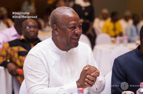 Former president, John Dramani Mahama