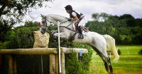 Noor Slaoui, on her horse Cash In Hand