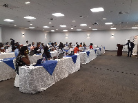 A cross section of some participants during the launch in Accra