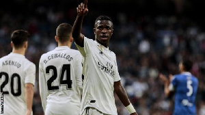 Brazilian winger, Vinicius Jr