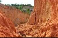 File photo of Weija cliffs weathering  away