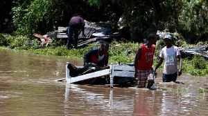More than 100 people have been killed in floods in the last month