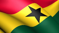 The Ghana flag