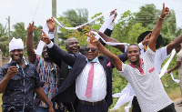 Some residents of Hwakpo community in a joyful mood after the outcome of the ruling