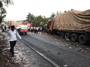 Accident,techiman