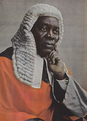 Sir Kobina Arku Korsah became the first African Chief Justice of Ghana in 1956