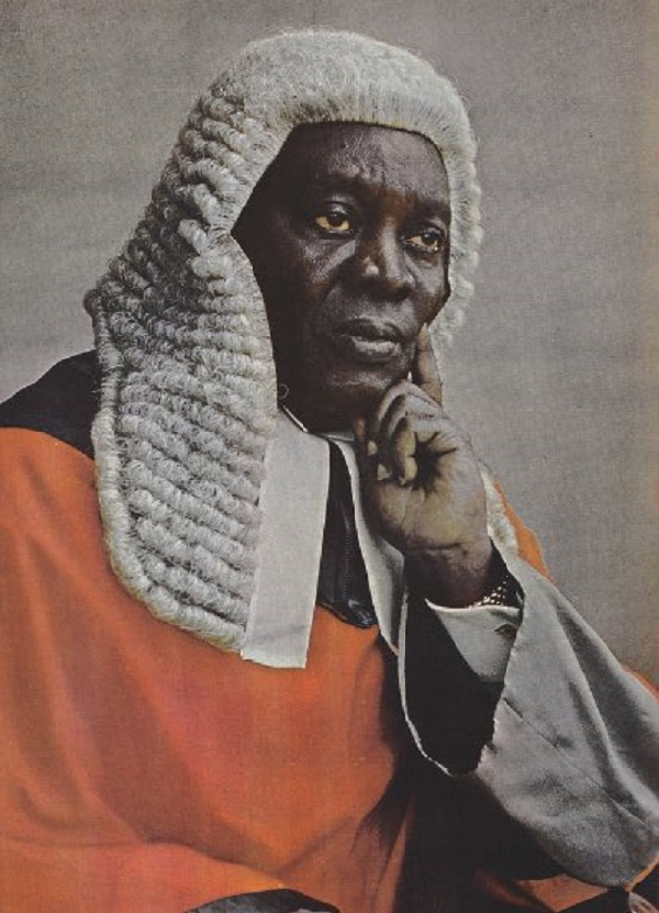 Sir Kobina Arku Korsah became the first African Chief Justice of Ghana in 1956