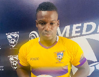 Medeama striker Ahmed Toure