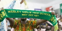 Wesley Girls’ SHS students