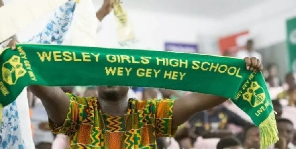 Wesley Girls’ SHS students