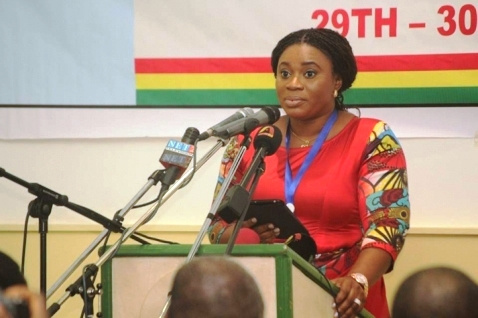 Charlotte Osei, Chairperson of the EC