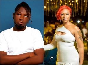 Singer Apaatse and ex-girlfriend, Michy