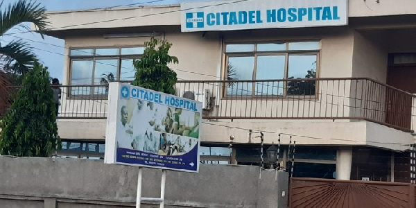 Weapons and ammunition were discovered at the Citadel Hospital