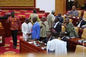 Parliament was in 'chaos' after Joe Ghartey led committee presented its findings