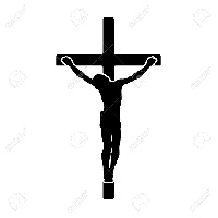 A symbolic representation of Jesus Christ on the cross