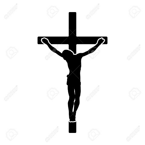 A symbolic representation of Jesus Christ on the cross