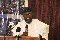 Chief Oyeyemisola Fatuyi, chairman of the Accra Yoruba Community