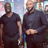 Yaw Ampofo Ankrah and Stephen Appiah