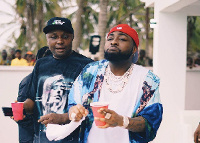 Davido and his aide, Isreal Afeara