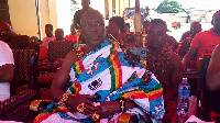 Paramount chief of Krachi Traditional Area, Nana Mprah Besemuna III