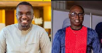 Gospel musicians Joe Mettle and Kofi Sarpong