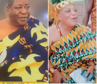 Nii Bortey Okplen Dzalesene II and Nii Botwe Laryea II, Dzasetse of Nungua Paramount Stool