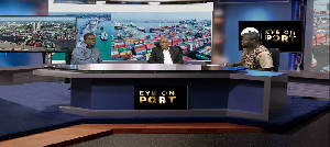 Panelists on the Eye on Port show