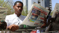 The banned newspapers are accused of receiving funds from Bashir's government