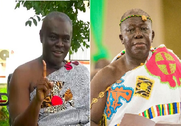 Dormaahene Oseadeyo Agyeman Badu II and Otumfuo Osei Tutu II