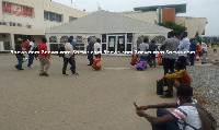 The deportees leaving the Airport Wednesday afternoon